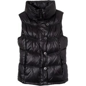 Prana Milly Puffer Vest Women’s XS Black 650-Fill Down Water-Resistant